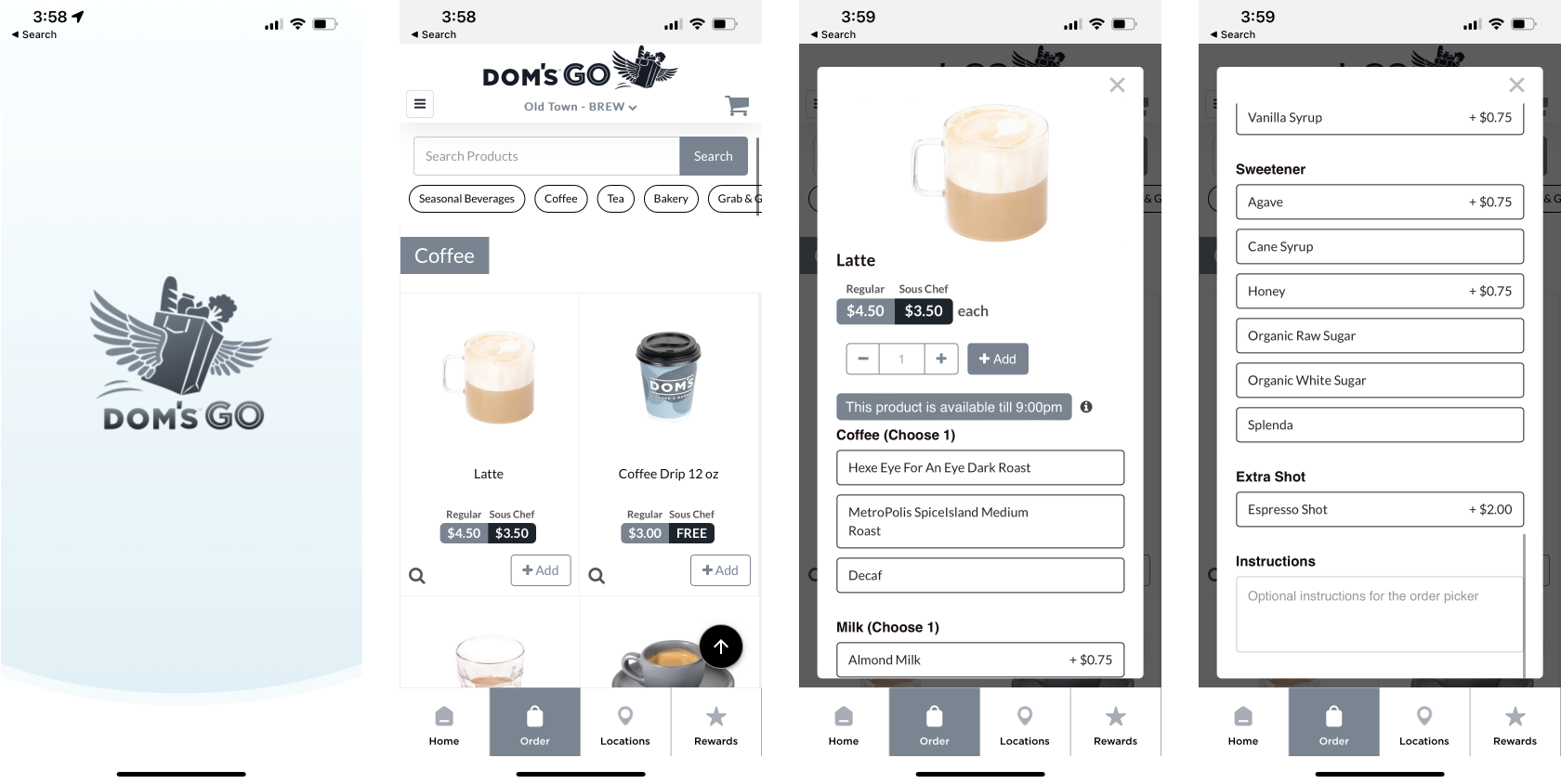 images of the old app